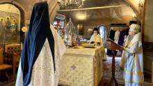 В Даниловом монастыре совершены богослужения Троицкой родительской субботы