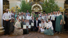 Состоялся очередной выпуск учащихся Регентско-певческих курсов при Даниловом монастыре