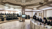 Наместник Данилова монастыря принял участие в работе круглого стола «Пополнение братства обители. От чего зависит?» 