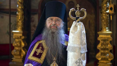 Пасхальное поздравление епископа Солнечногорского Алексия (ВИДЕО) | Московский Данилов монастырь