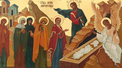 Неделя 3-я по Пасхе, святых жен-мироносиц | Московский Данилов монастырь