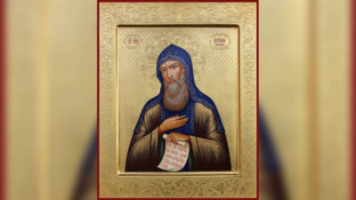 Преподобный Антоний Печерский, начальник всех русских монахов | Московский Данилов монастырь
