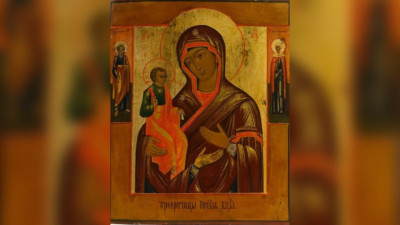 Икона Божией Матери «Троеручица» | Московский Данилов монастырь