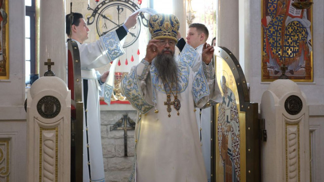 Престольный праздник в храме Сретения Господня | Московский Данилов монастырь