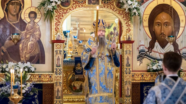Слова епископа Алексия на подворье Зачатьевского монастыря | Московский Данилов монастырь