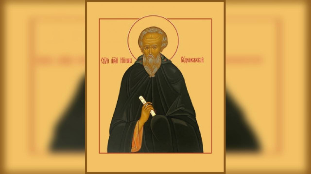 Преподобный Никон, игумен Радонежский, ученик преподобного Сергия (1426) | Московский Данилов монастырь