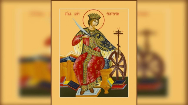 Великомученица Екатерина (305–313) | Московский Данилов монастырь