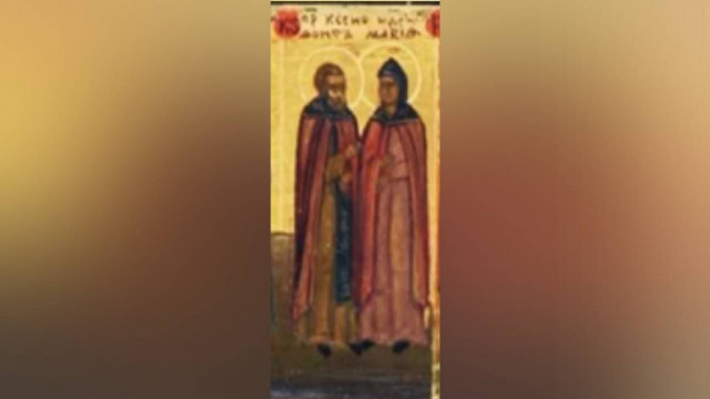Преподобные Ксенофонт, супруга его Мария и их сыновья Аркадий и Иоанн (V–VI) | Московский Данилов монастырь