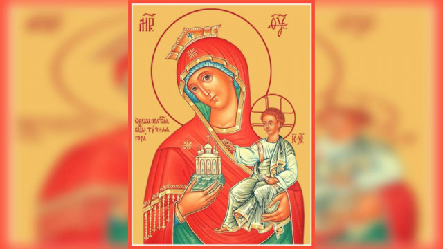 Икона Божией Матери, именуемая «Тучная Гора» | Московский Данилов монастырь