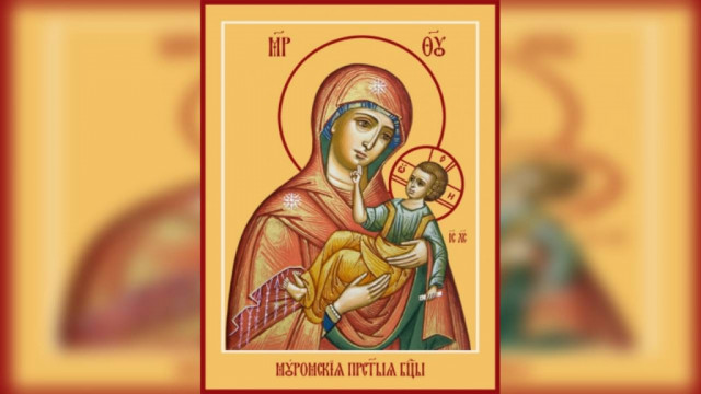 Икона Божией Матери, именуемая «Муромская» (XII) | Московский Данилов монастырь