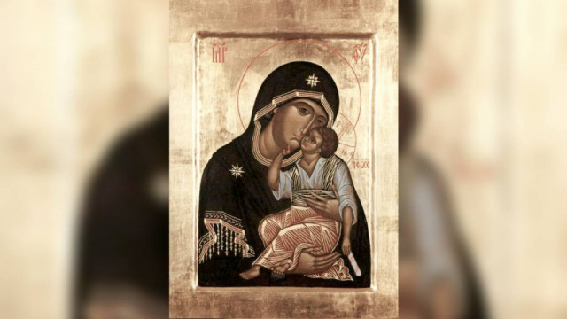 Яхромская икона Божией Матери (XV) | Московский Данилов монастырь