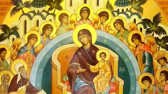 Похвала Пресвятой Богородицы (Суббота Акафиста) | Московский Данилов монастырь