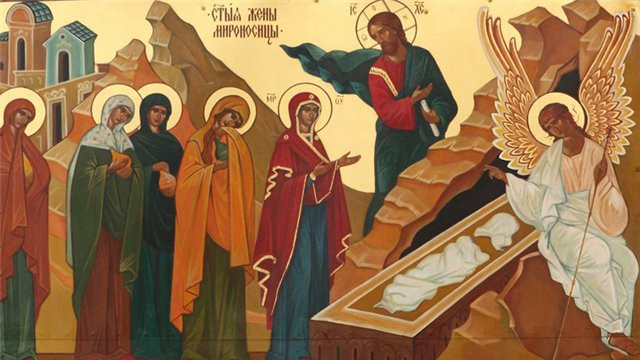 Неделя 3-я по Пасхе, святых Жен-Мироносиц | Московский Данилов монастырь