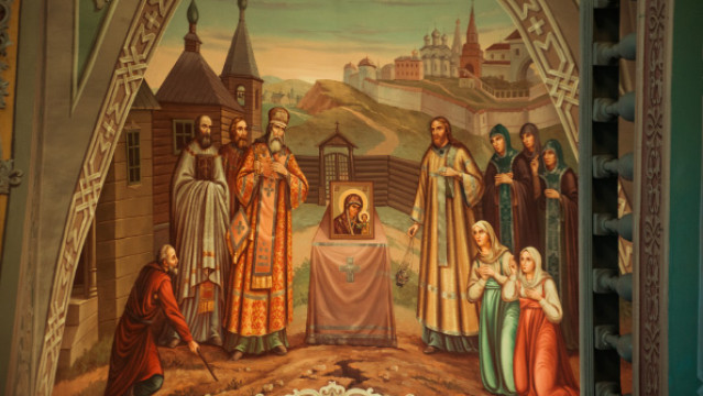 Явление иконы Пресвятой Богородицы во граде Казани (1579) | Московский Данилов монастырь