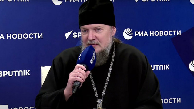 Игумен Иннокентий (Ольховой) принял участие в пресс-конференции, посвященной Великому посту | Московский Данилов монастырь