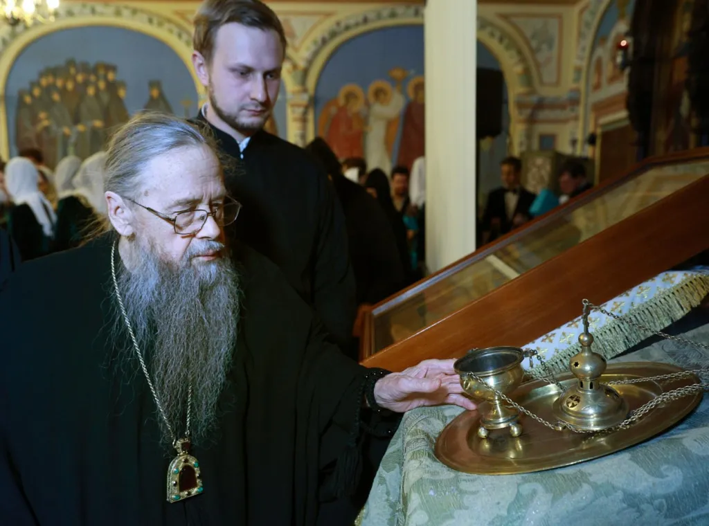 Епископ Алексий принял участие в вечере памяти, посвященном Патриарху Тихону, а также подвигу священнослужителей и насельниц Зачатьевского монастыря в годы гонений