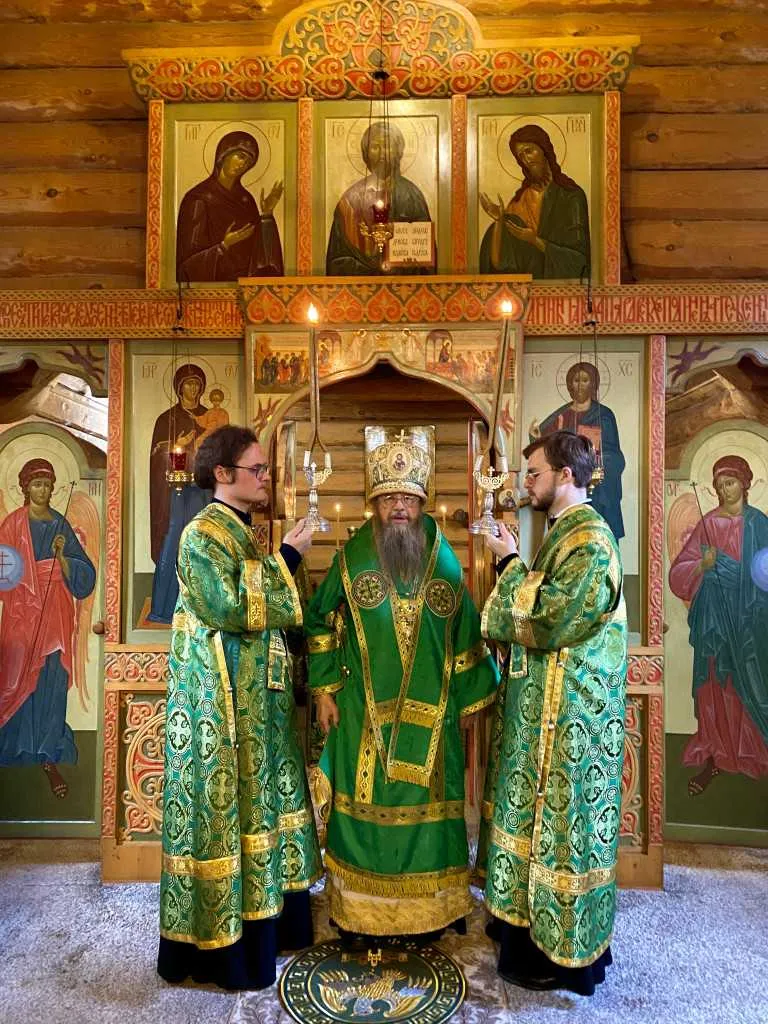 В день памяти преподобного Сергия Радонежского в скиту Данилова монастыря прошли престольные торжества