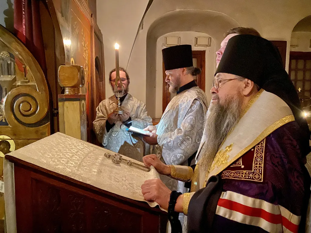 Епископ Алексий совершил монашеский постриг в Даниловой обители