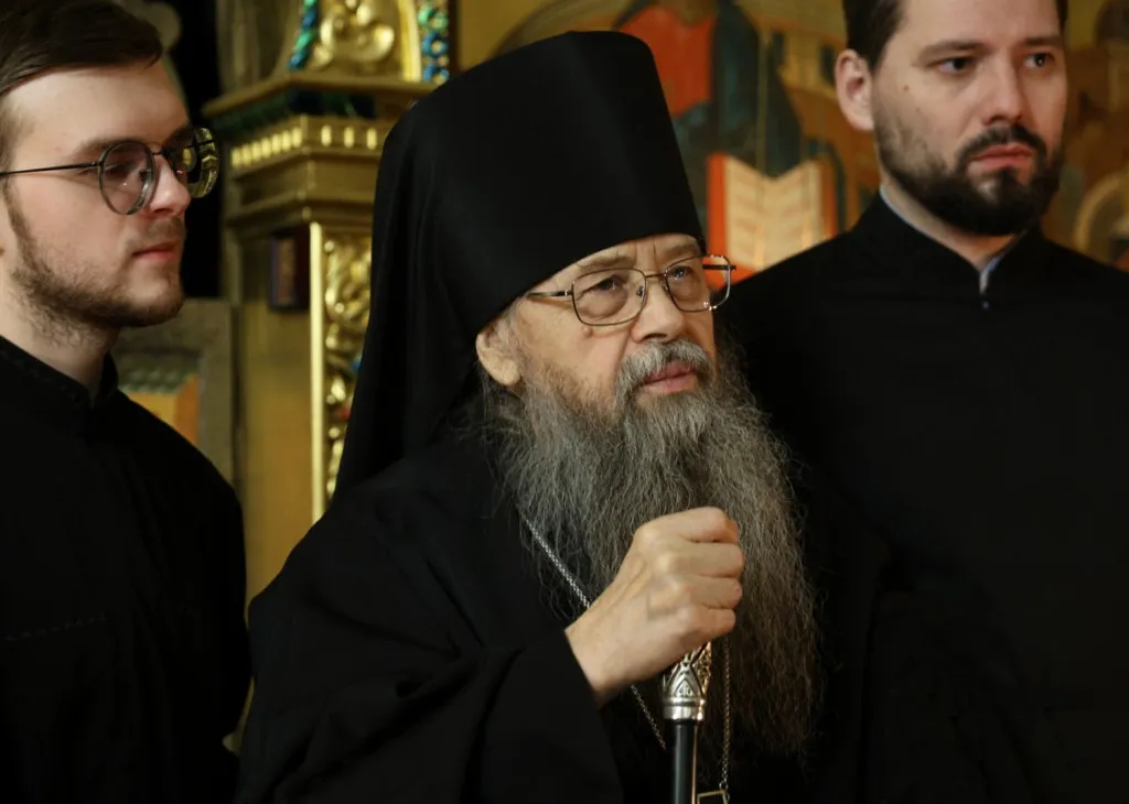 В четверг первой седмицы Великого поста епископ Алексий совершил чтение Великого канона преп. Андрея Критского в Богородице-Рождественском монастыре