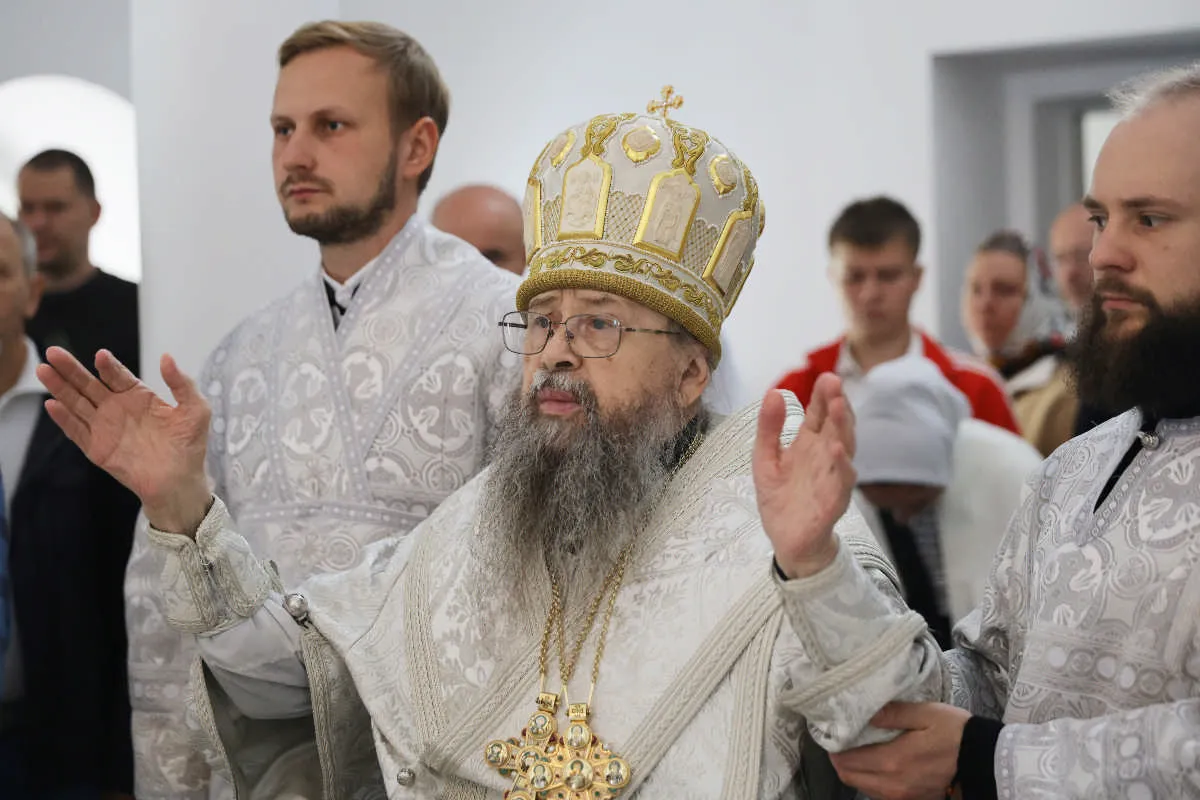 Епископ Алексий возглавил престольные торжества в Свято-Преображенском скиту Данилова монастыря