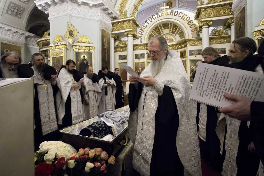 В Даниловом монастыре состоялось отпевание новопреставленного иеромонаха Луки (Филатова)