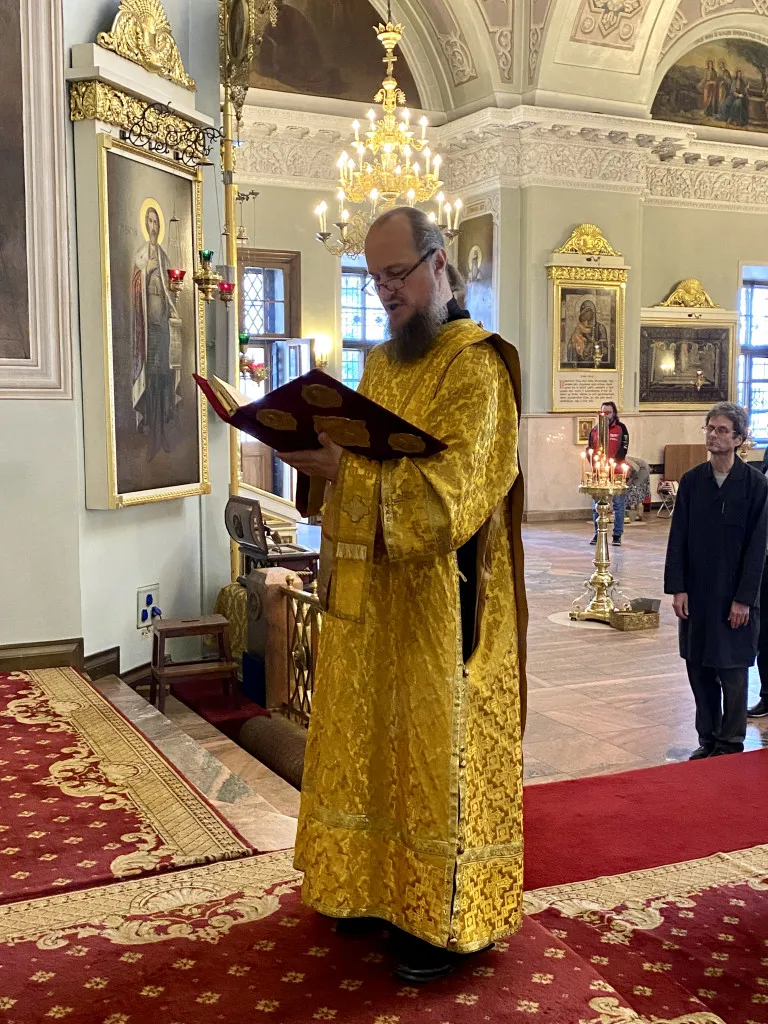 В Даниловой обители молитвенно отметили шестую годовщину архиерейской хиротонии наместника