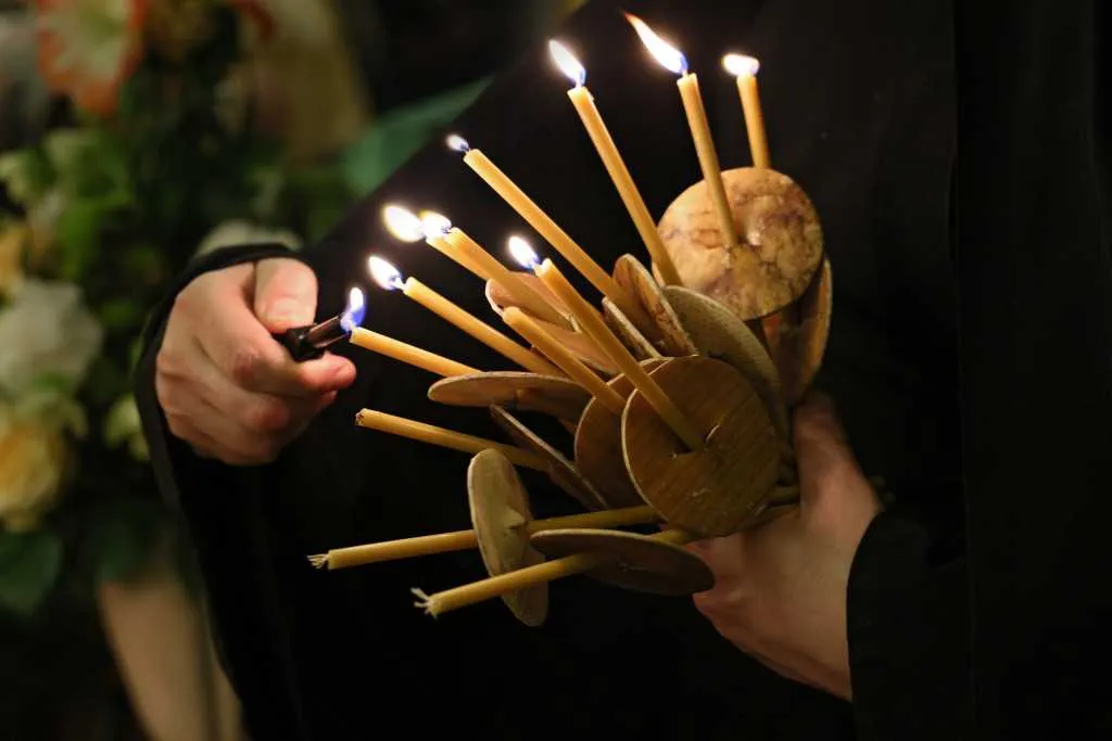 В Неделю сыропустную, день памяти благоверного князя Даниила Московского, Святейший Патриарх Кирилл совершил Литургию в Даниловом ставропигиальном монастыре