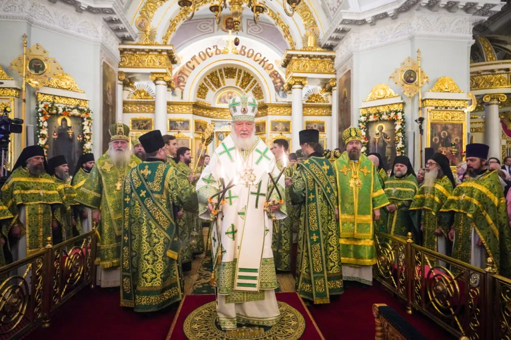 Святейший Патриарх Кирилл возглавил престольные торжества в Даниловом монастыре и совершил пресвитерскую хиротонию насельника обители