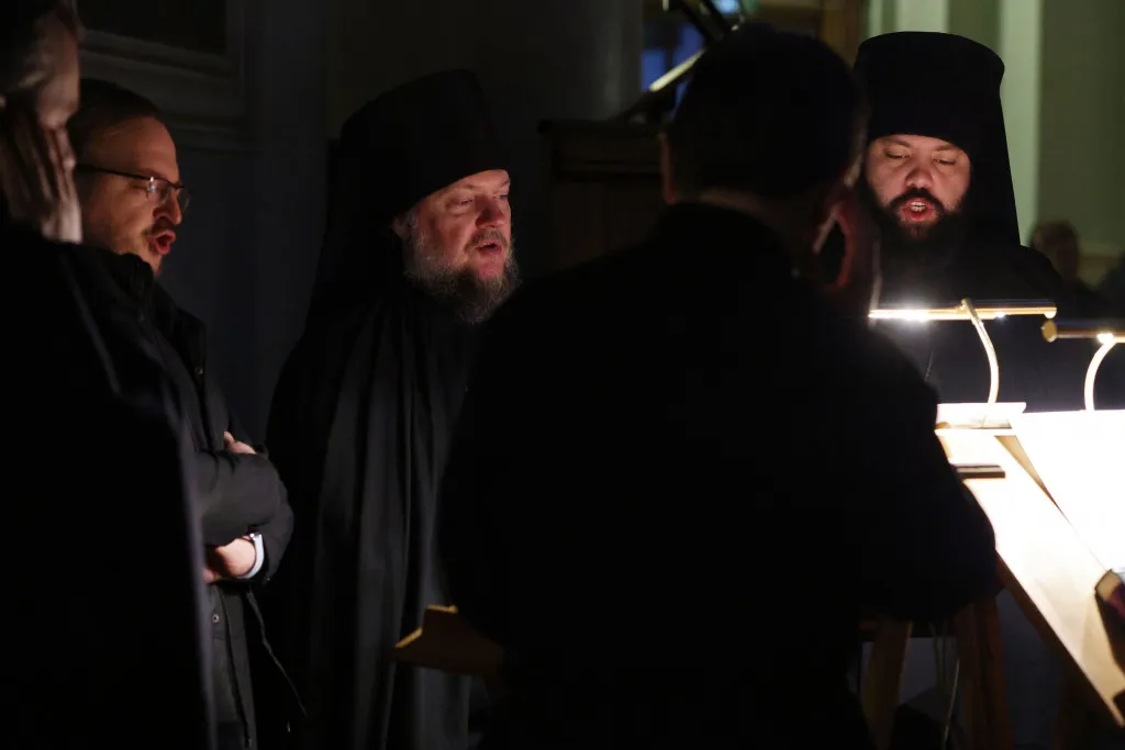 В среду первой седмицы Великого поста епископ Алексий совершил Литургию Преждеосвященных Даров