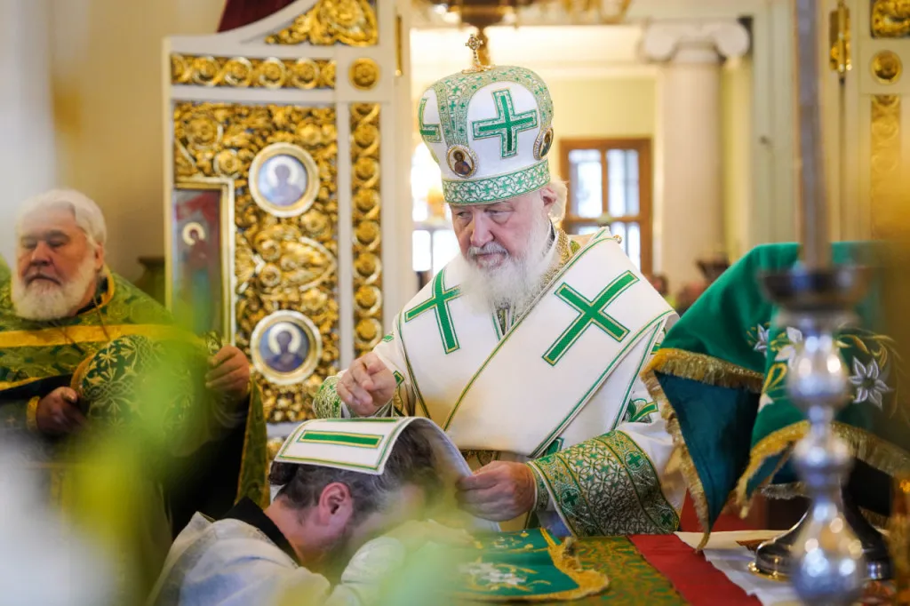 Святейший Патриарх Кирилл возглавил престольные торжества в Даниловом монастыре и совершил пресвитерскую хиротонию насельника обители