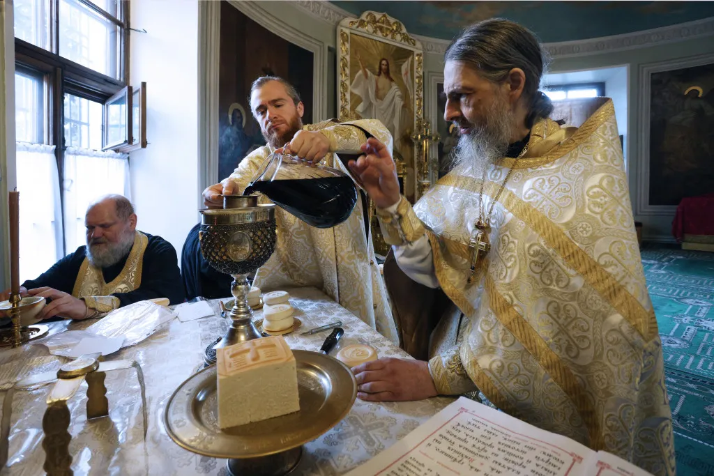 Праздник Преображения Господня в Даниловой обители