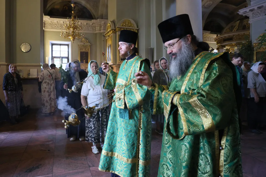 Обитель князя Даниила встретила праздник Святой Троицы