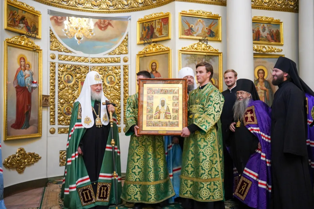 Святейший Патриарх Кирилл возглавил престольные торжества в Даниловом монастыре и совершил пресвитерскую хиротонию насельника обители