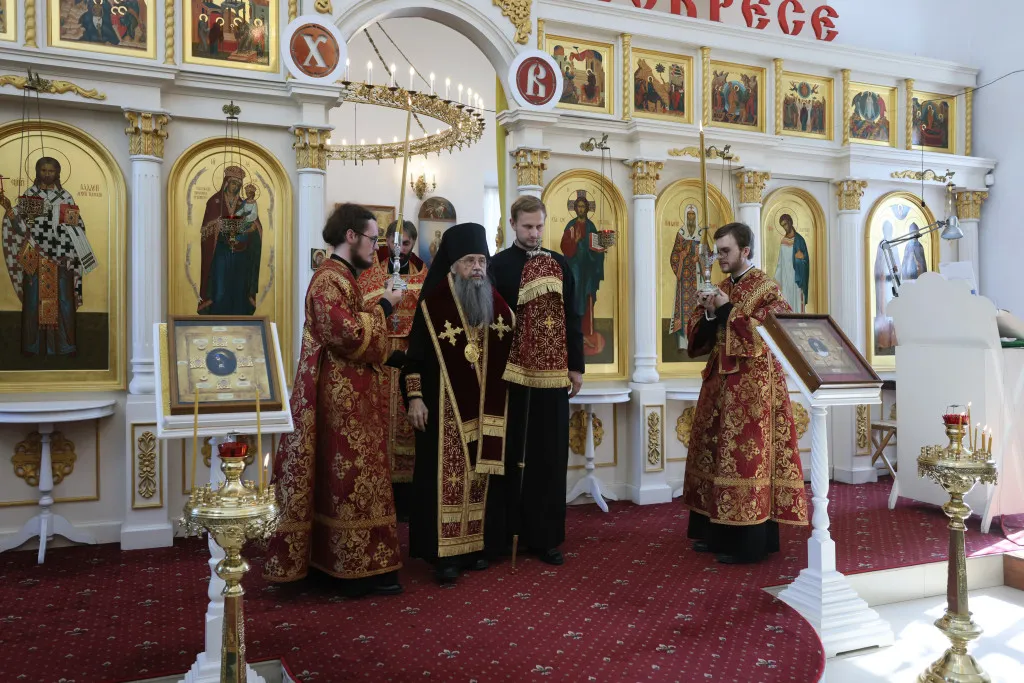 Епископ Алексий, братия и сотрудники Даниловой обители посетили город Кашин