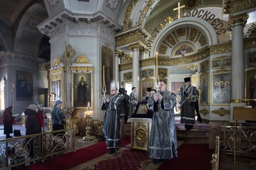 Литургия Преждеосвященных Даров в Даниловой обители