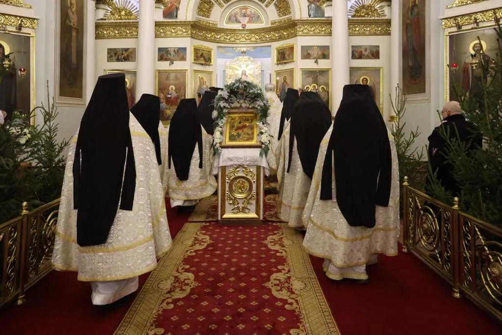 В обители князя Даниила встретили праздник Рождества Христова