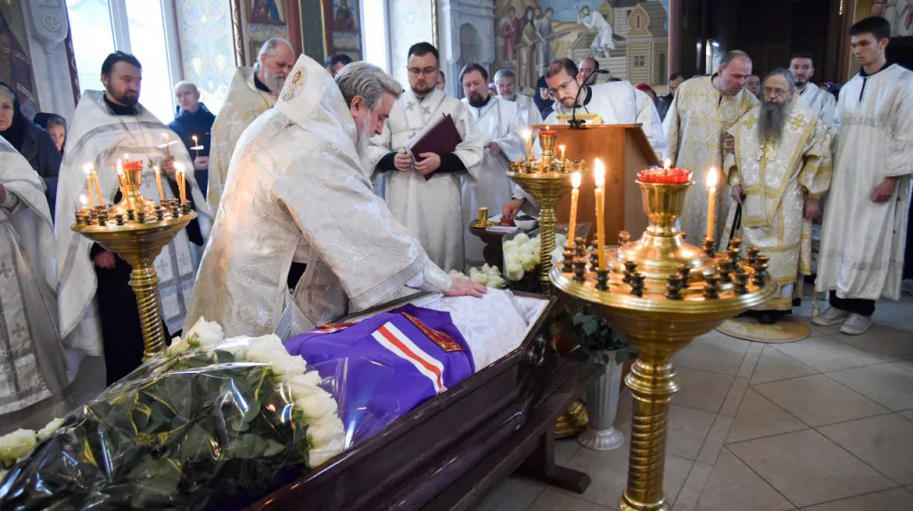 Епископ Солнечногорский Алексий принял участие в отпевании епископа Виктора (Пьянкова)