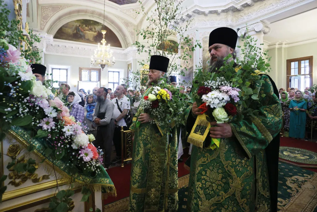 Обитель князя Даниила встретила праздник Святой Троицы