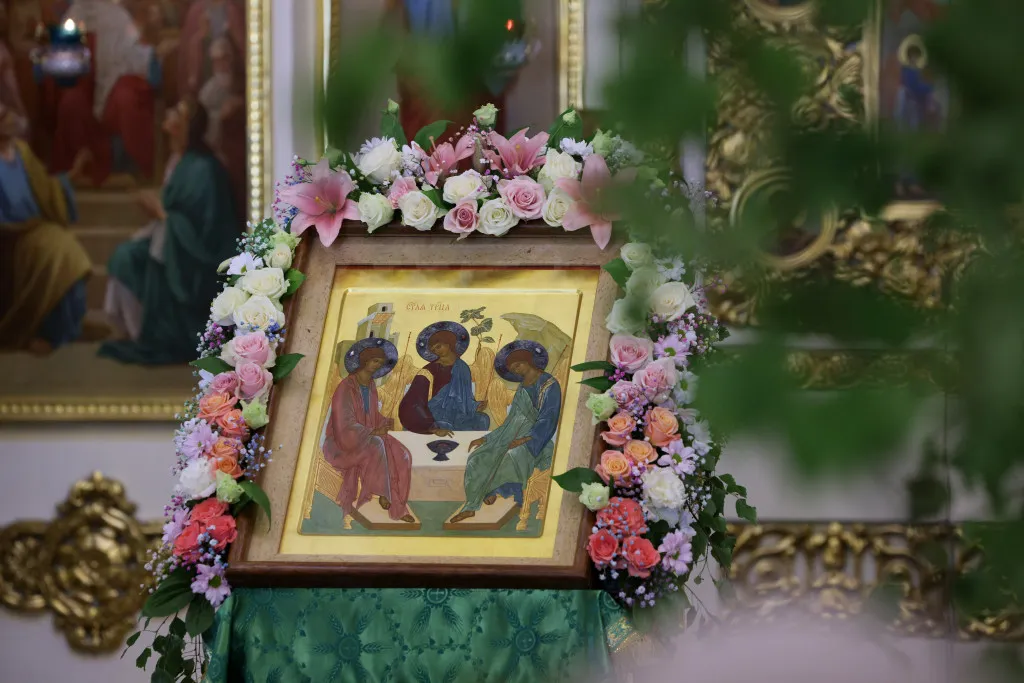 Обитель князя Даниила встретила праздник Святой Троицы