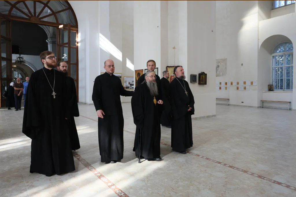 Епископ Алексий, братия и сотрудники Даниловой обители посетили город Кашин