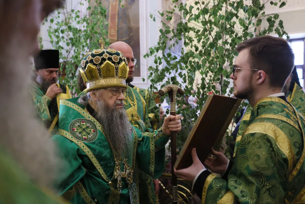 Обитель князя Даниила встретила праздник Святой Троицы