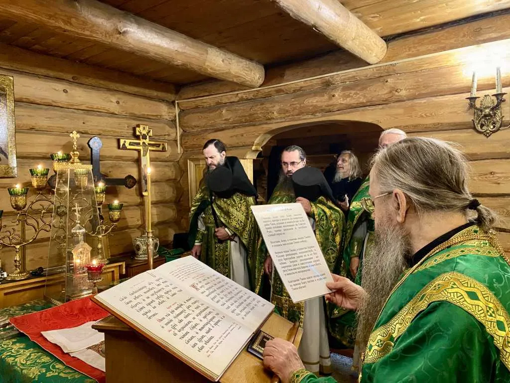В день памяти преподобного Сергия Радонежского в скиту Данилова монастыря прошли престольные торжества