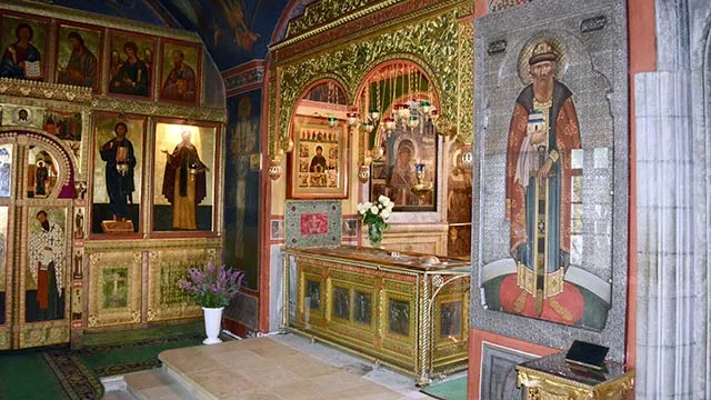 Мощи преподобного и благоверного князя Даниила