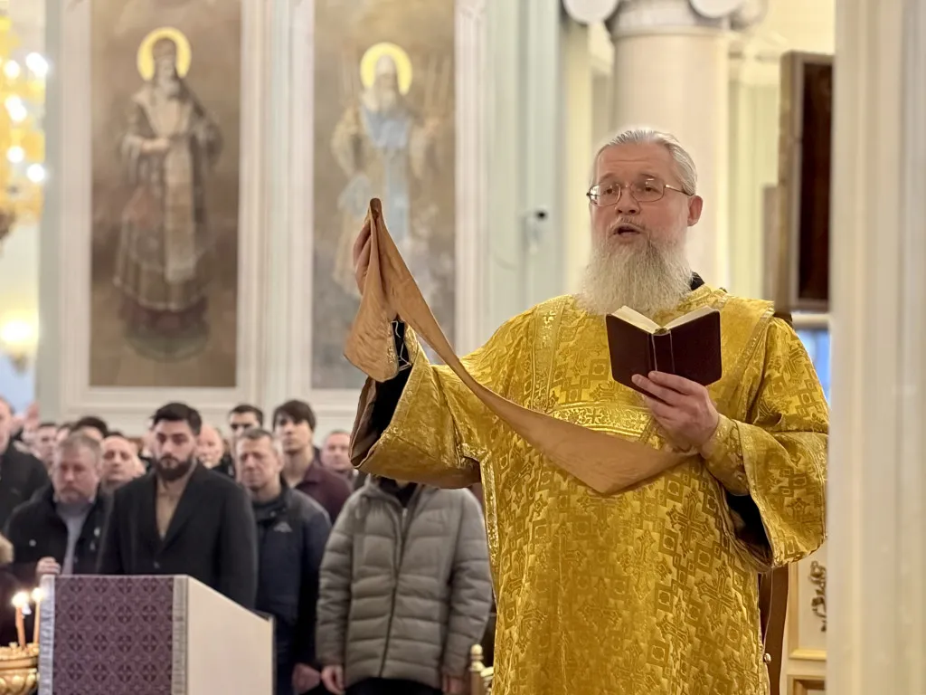 В обители князя Даниила прошли торжественные богослужения Недели 1-й Великого поста, Торжества Православия
