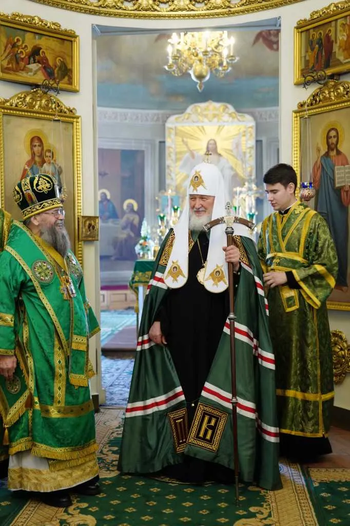 Святейший Патриарх Кирилл возглавил престольные торжества в обители князя Даниила