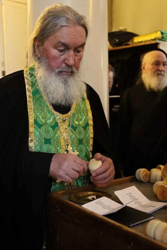 В Неделю сыропустную, день памяти благоверного князя Даниила Московского, Святейший Патриарх Кирилл совершил Литургию в Даниловом ставропигиальном монастыре