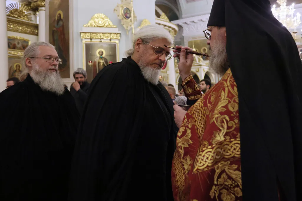 В Даниловой обители прошли торжественные богослужения праздника Воздвижения Креста Господня