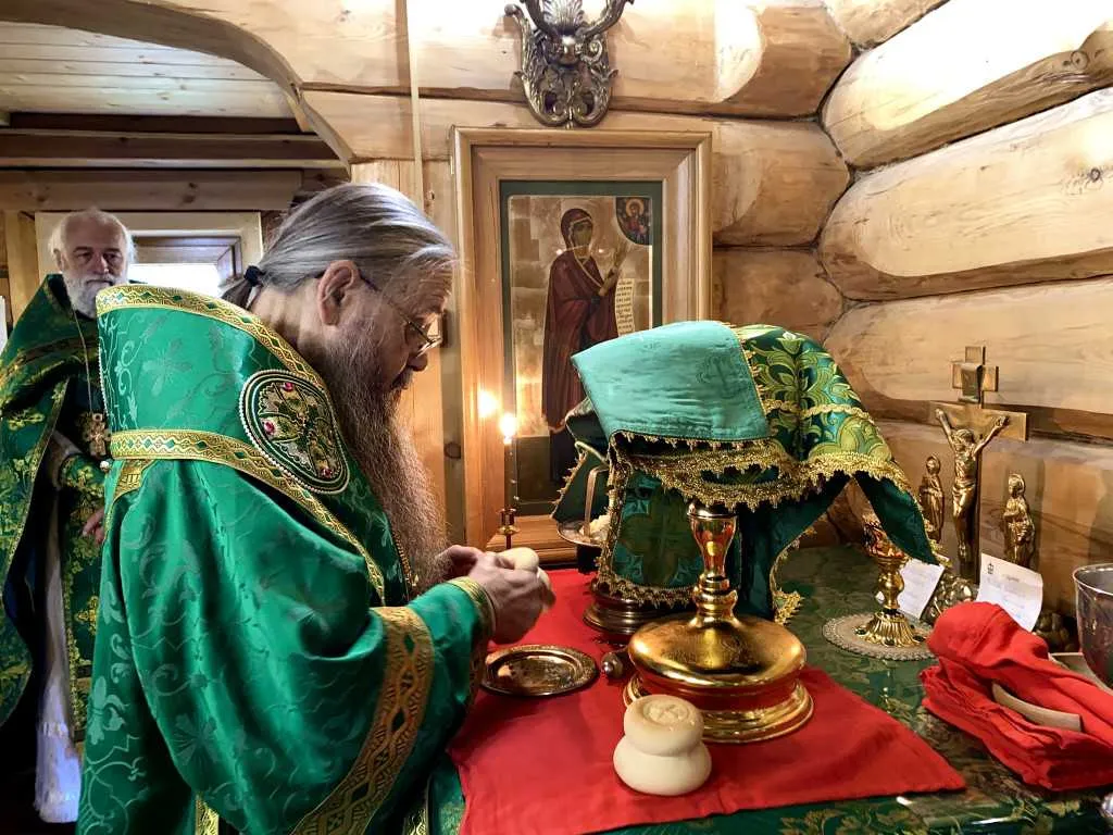 В день памяти преподобного Сергия Радонежского в скиту Данилова монастыря прошли престольные торжества