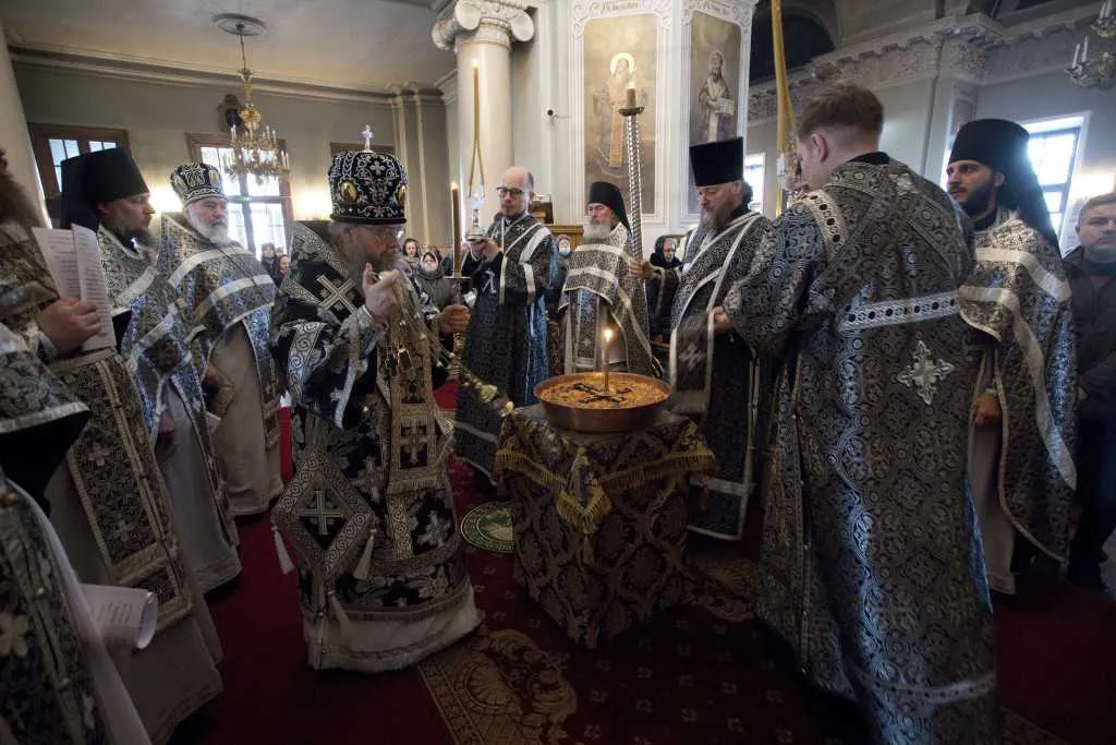 Литургия Преждеосвященных Даров в Даниловой обители