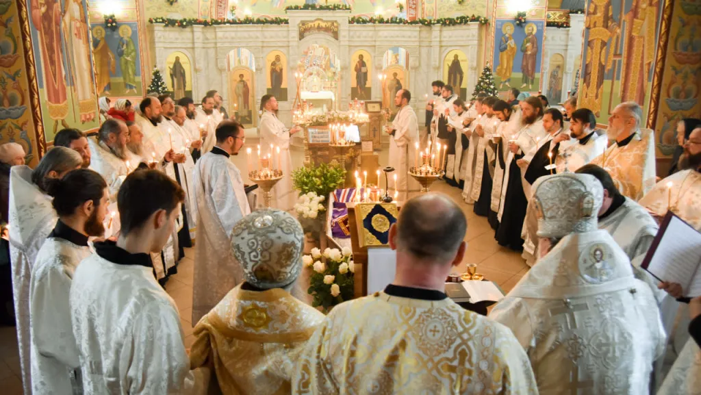 Епископ Солнечногорский Алексий принял участие в отпевании епископа Виктора (Пьянкова)